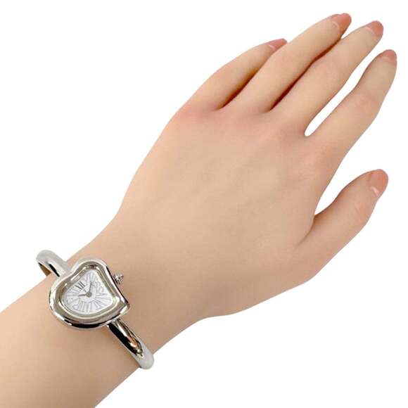 Pre-owned Yves Saint Laurent 40th Anniversary Bangle, Stainless Steel, 60-806... - Picture 2 of 6
